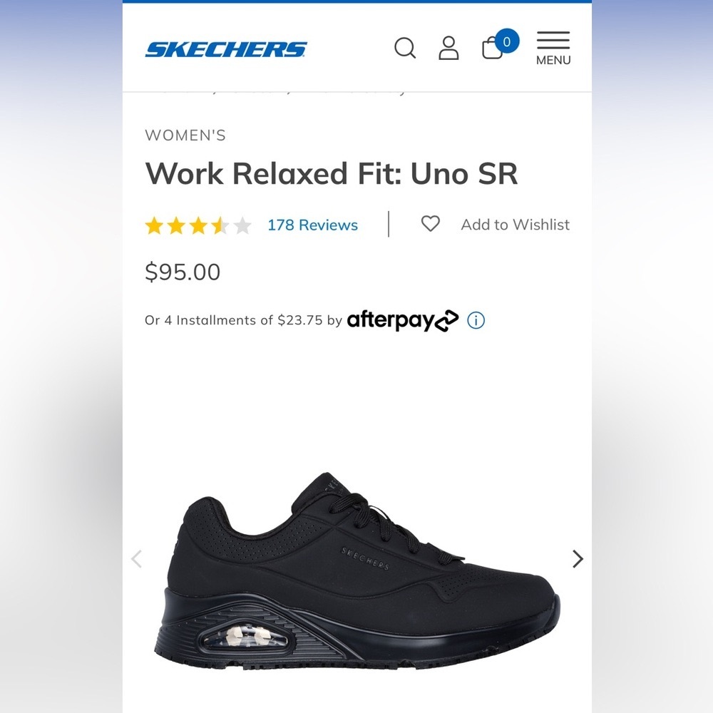 Skechers work footwear slip resistant sneakers